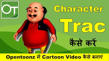 "Opentoonz  Character Tracing Tutorial | "Character Tracing  Opentoonz | Step-by-Step Guide"