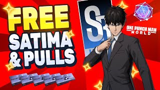 HOW TO GET FREE SR SATIMA &amp; SUMMONS NOW! | One Punch Man World