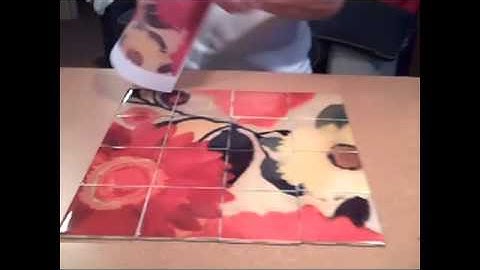 Tile Murals By Sublimation