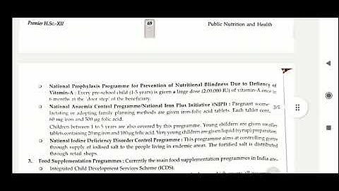 Public nutrition and health!! chapter  3(part 3) Class 12!! home science