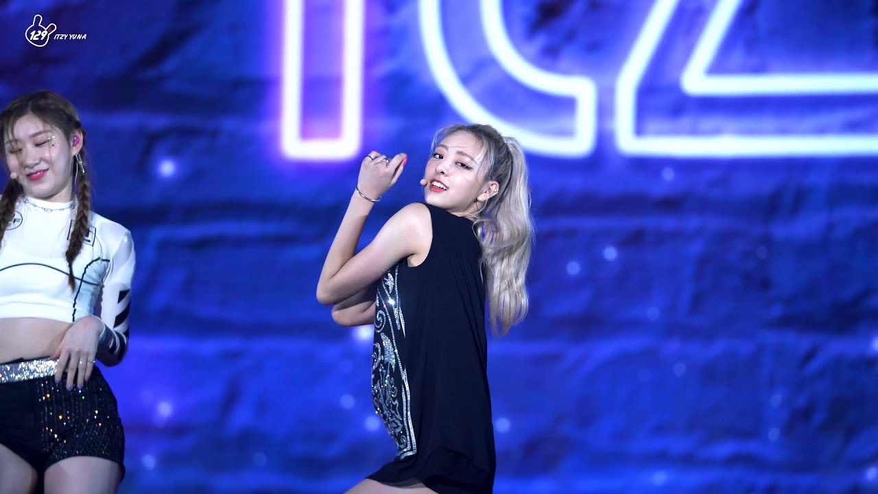 190820 있지(ITZY) 셀럽티비 라이브쇼 Cover Dance 유나(YUNA) 4K 직캡 By 129²