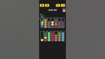 Ball Sort - Color Puzzle Game - Level 619 - Walkthrough SOLVED by RobotPlayer AI!!!