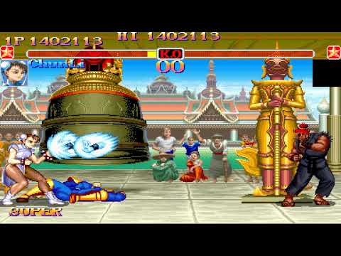 Super Street Fighter II Turbo Akuma hidden boss fight - unlocking and beating Akuma