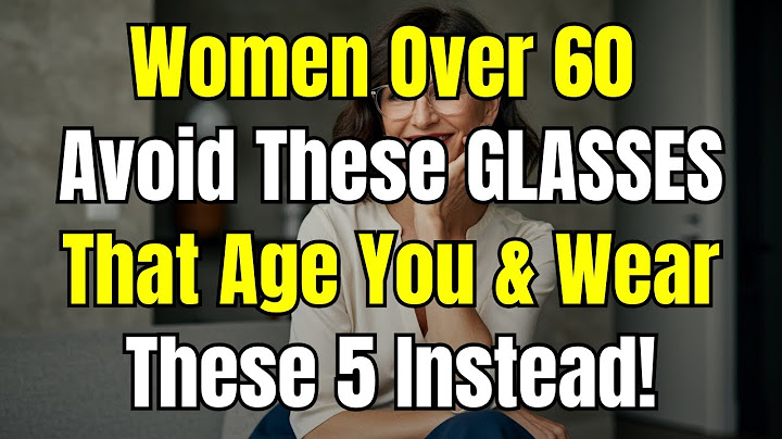 5 Glasses That Will Make You Look YEARS Younger Instantly!