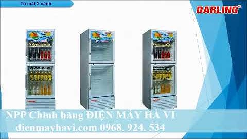 tủ mát Darling