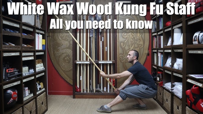 White Wax Martial Arts Stick, Wax Cane Fighting Stick