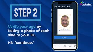 Age Verification In The Loyal-n-Save App (EAIV) screenshot 1