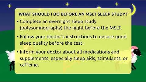 What Should I Do Before An MSLT Sleep Study? - Sleep Apnea Support Network