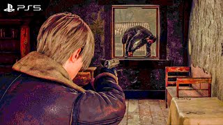 Resident Evil 4 Remake Chainsaw Demo PS5 - Aggressive Village Gameplay (No Damage) 4K \/ 60FPS
