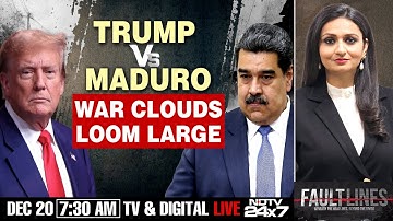 Trump Vs Maduro - War Clouds Loom Large; Kremlin Hardens Stance - No End In Sight? | Faultlines