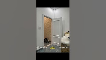 Cửa nhựa composite tân cổ điển #cuanhuacomposite #tancodien #nhadep #cửaphòngngủ #xuhuongreels