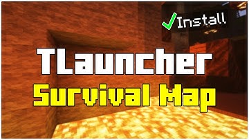 How To Install Survival Map for TLauncher 1.20.2