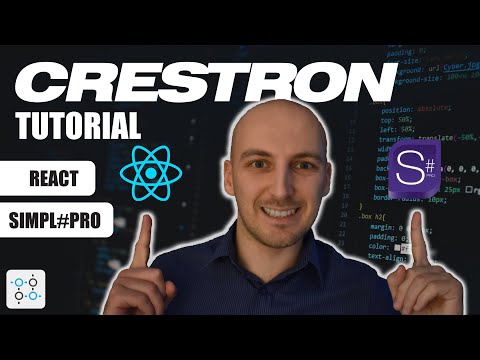 Crestron Tutorial: React & SIMPL Sharp Pro Full Stack App