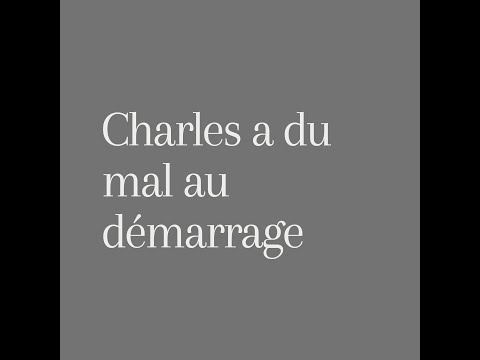 2 mars : Charles et les câbles de démarrage