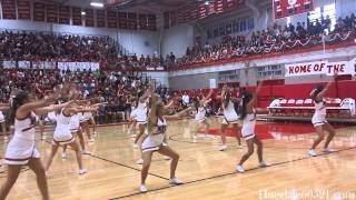 2013 Hinsdale Central Homecoming Pep Rally - Cheerleaders