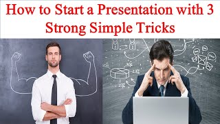 How to START a FIRST PRESENTATION in CLASS | UNIVERSITY with 3 Simple Tricks 👨‍🎓👩‍🎓