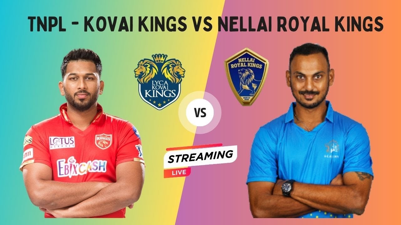 🔴 TNPL Live Match Today: LKK vs NRK Live | Lyca Kovai Kings Vs Nellai Royal Kings | TNPL 2023 Live