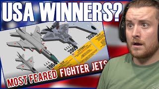 Royal Marine Reacts To Most Feared Fighter Jets By Generations 3D