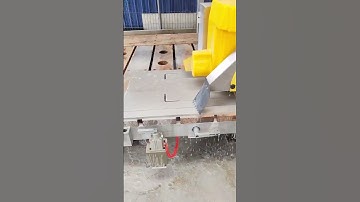5 axis cnc bridge saw milling cutting countertop machine