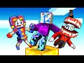 LOCKED on ONE LUCKY BLOCK with POMNI and CAINE! (The Amazing Digital Circus)