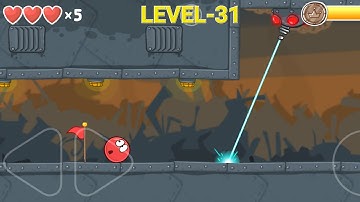 🔴 Red Ball 4  Box Factory - Level 31 Walkthrough | Mobile Gameplay (Android/iOS)