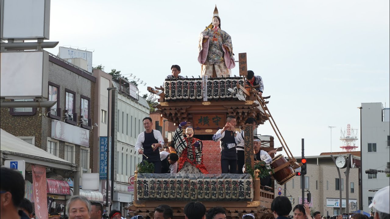 #4 石岡のおまつり(常陸宮総社宮例大祭)に行って来たよ2025【守横町の山車】