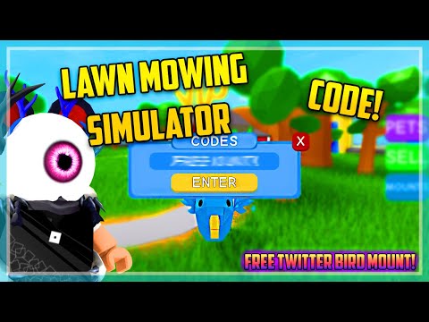 Bird Mount Code Lawn Mowing Simulator