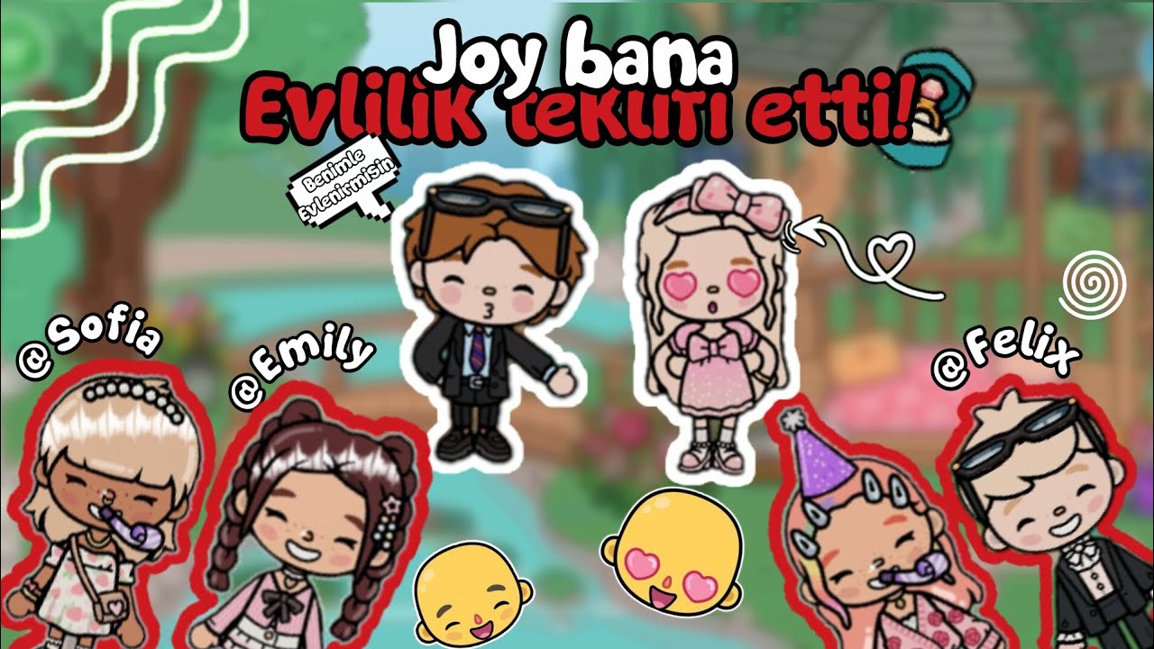 JOY BANA EVLENME TEKLİFİ ETTİ!?💍😍 Kabul ettim mi?