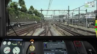 JRETS 山手線４駅連続０ｃｍ停車（TACS不使用 完全手動運転 距離隠しプレー）