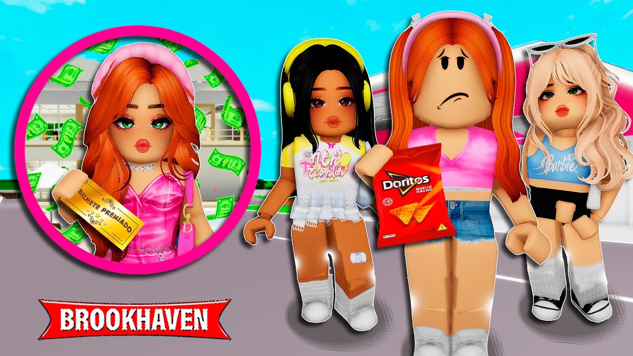 A MENINA FINGIA ser FILHA da DONA do HOTEL de LUXO  Historinhas Brookhaven  Roblox Bibi e Lud 