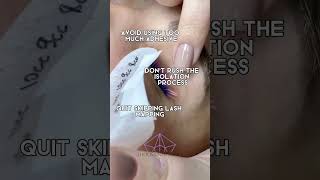 Lash Series: Always Avoid this Common Mistakes #lashaddict #beautyindustry #lashcommunity