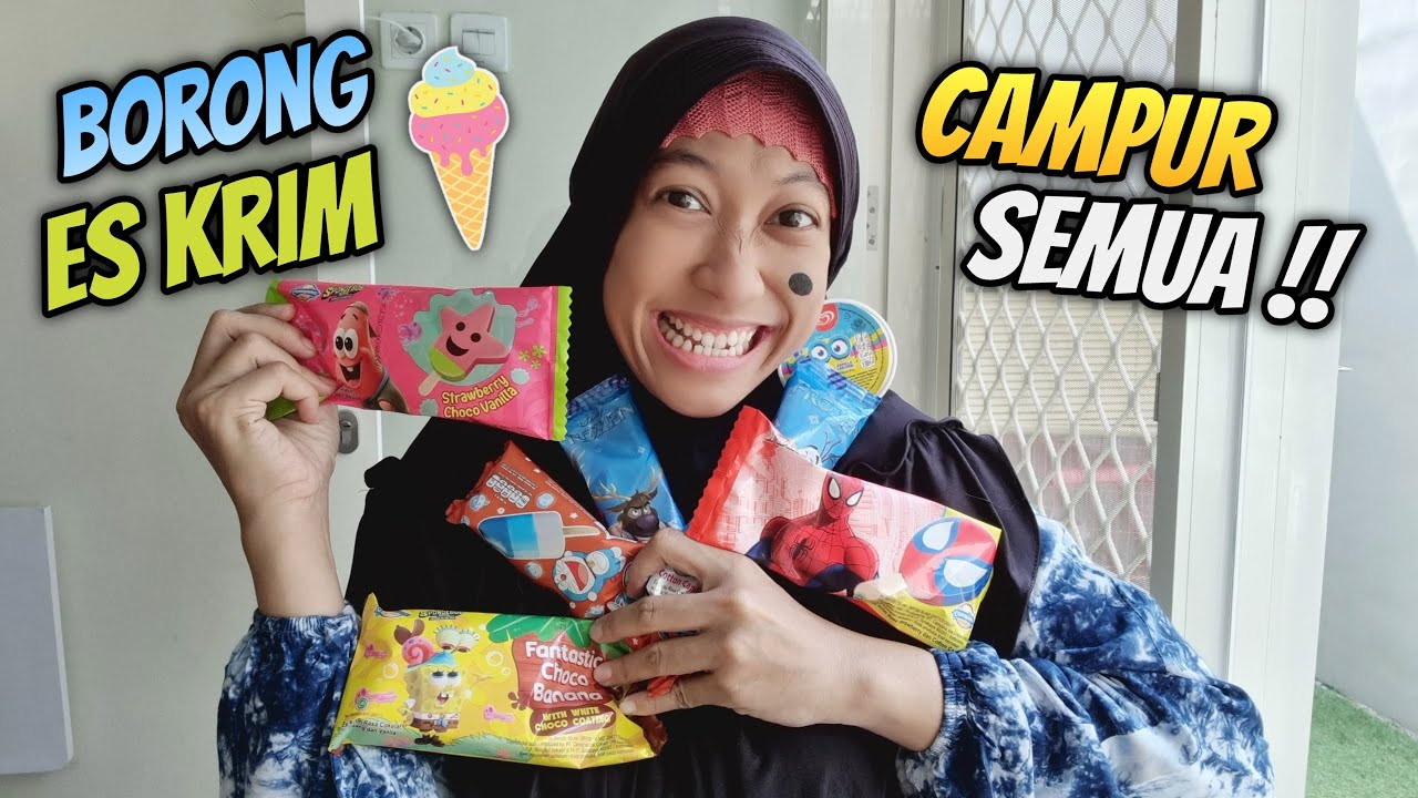 Kunyit Borong Dan Campur Es Krim 😄 Asti Kunyit - Bunda Aqilla Eps 150