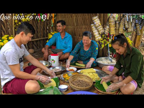 Video Gói Bánh Tét Ngày Tết | Các Con Trở Về Ăn Tết Sau... - youtube
