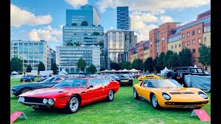 Lamborghini Espada at the 2020 London Concours plus a guided tour around the star cars there