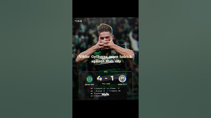 🔥 Viktor Gyökeres Scores a Hat-Trick vs Man City but Falls to Arsenal! ⚽💥