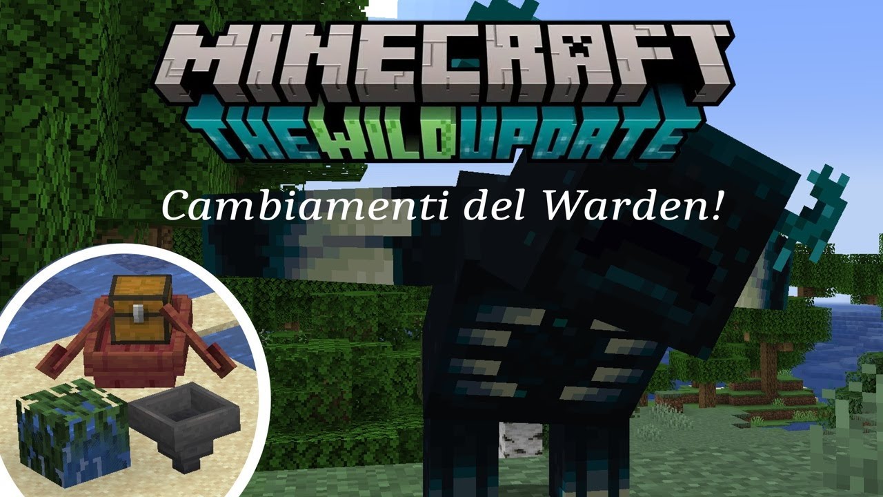 IL WARDEN E' CAMBIATO I Minecraft 1.19 YouTube