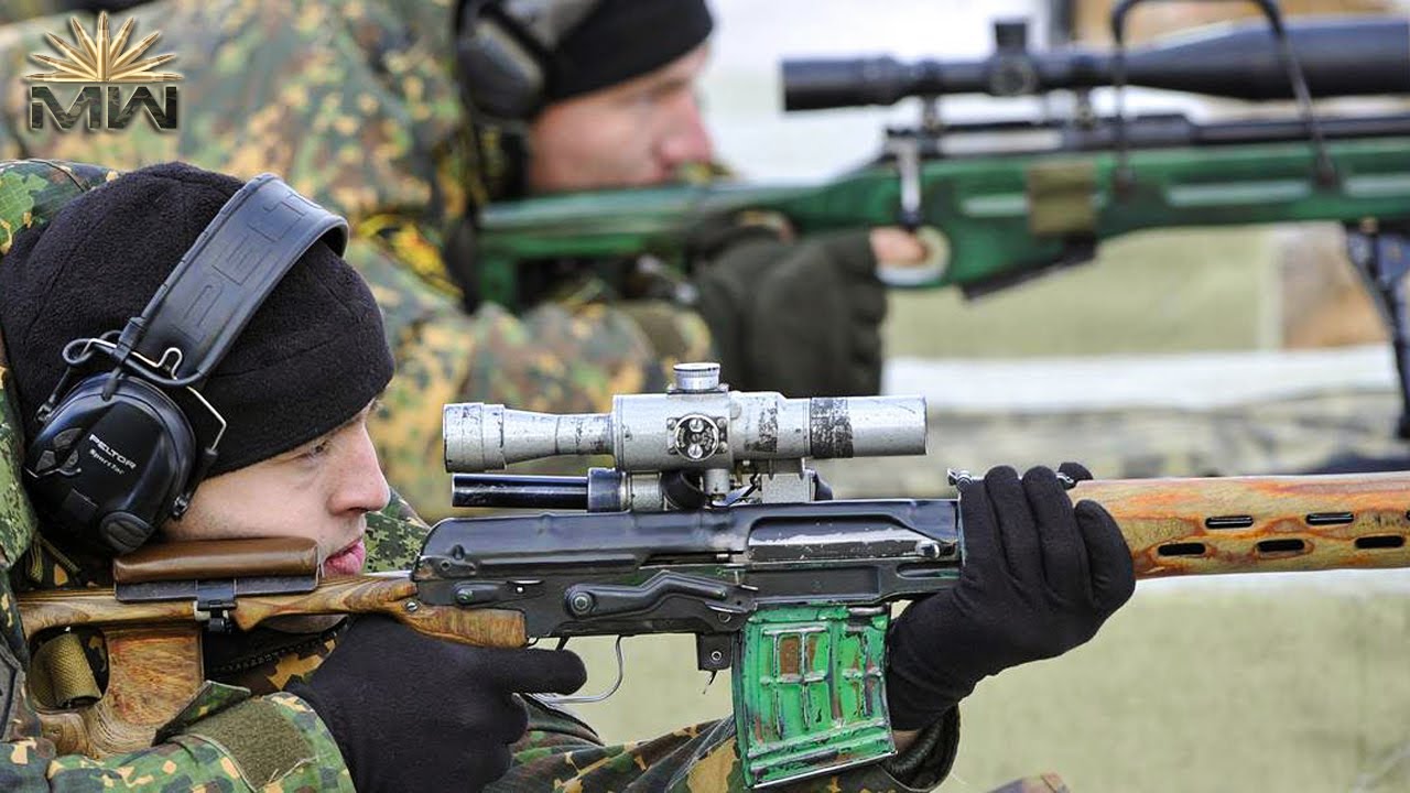 Dragunov SVDK sniper Rifle (Russia)   9,3x64mm
