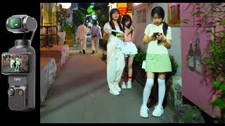 Low light DJI Osmo Pocket 3 footage  (China)