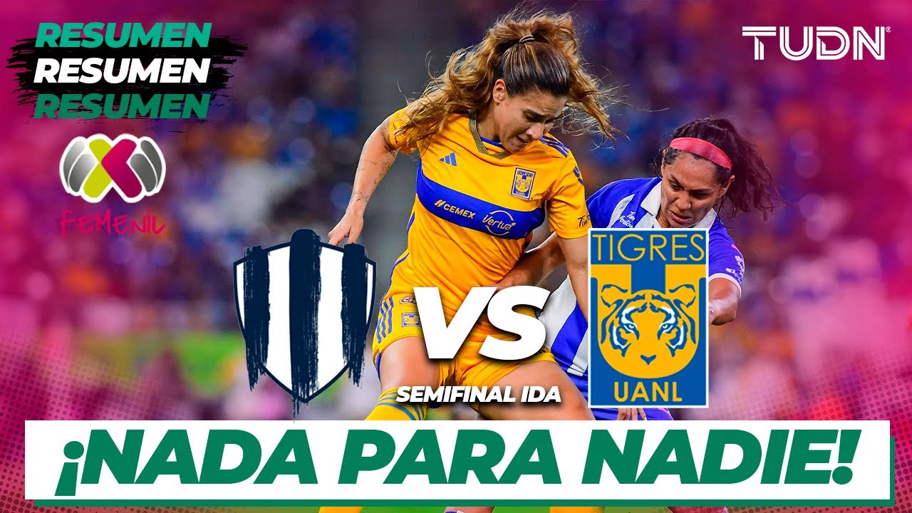 Resumen y goles | Rayadas vs Tigres | AP2023-Semis | Liga Mx Femenil ...