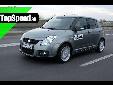 Test Suzuki Swift Turbo TopSpeed.sk