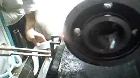 Hardening wheel surface by induction heating technology