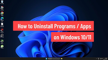 How to Uninstall Programs / Apps on Windows 10/11 (2025)