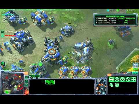 This is part 2/2 of a video walkthrough for the StarCraft 2: Wings of Liberty mission 'Media Blitz' played on hard difficulty and showing how to get all 3 achievements and unlock the secret mission Piercing the Shroud. Media Blitz: Complete all objectives on any dif Seek & Destroy: Kill Starport, Barracks, Factory and Comm Center during sneak attack (normal +) Blitzkrieg: Finish in under 20 mins game-time (hard +) Part 1: www.youtube.com Full text guide here: www.associatedcontent.com Click here to see the order i performed missions in + upgrades and research i chose: www.associatedcontent.com