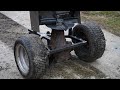 Homemade SALT SPREADER from Auto DIFFERENTIAL for a Tractor Mower / ATV / QUAD !?