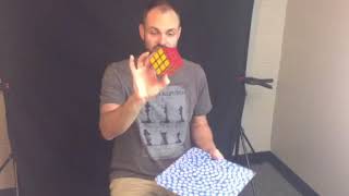 Drop Change Rubix Cube Magic Trick