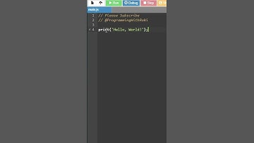 How to Run Your First Program - Hello world in JavaScript #shorts #programming #youtubeshorts