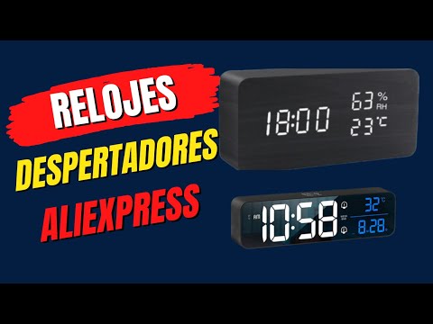 Top 5 Mejores Relojes Despertadores de Aliexpress 2022