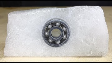 Making a Fidget Spinner out of DRY ICE