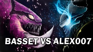 ALEX007 VS BASSET: Шоуматч Грандмастера Рандома и прогеймера Зерга в StarCraft 2