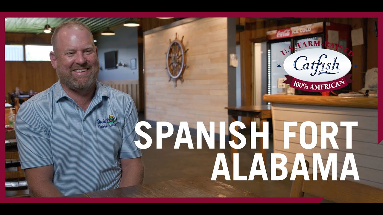 The U.S. Catfish Trail David's Catfish House Spanish Fort, AL YouTube